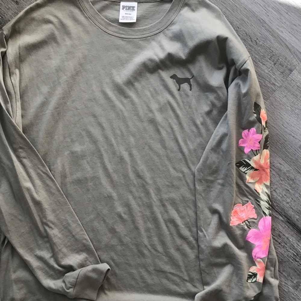 New Pink long sleeve tee